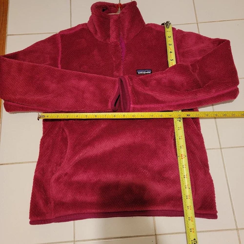 Patagonia Re-tool Snap Red Pullover Fleece. Size S - Picture 5 of 6